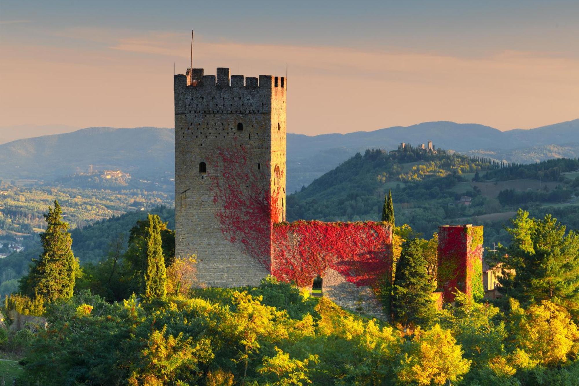 프라토베키오 Castello E Borgo Di Porciano 빌라 외부 사진